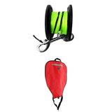 Maxbell Scuba Diving 50lbs Salvage Lift Bag with Dump Valve + 50m Finger Reel Spool