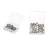 Maxbell 250 T Needle Pins Wig T-pins for Holding Wigs Sewing Hair Extensions 38/51mm