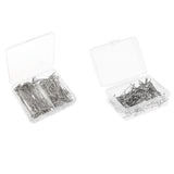 Maxbell 250 T Needle Pins Wig T-pins for Holding Wigs Sewing Hair Extensions 38/51mm