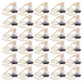 Maxbell 30pcs Empty Perfume Bottle Pendant Car Hanging Ornament Home Decor Flower