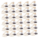 Maxbell 30pcs Empty Perfume Bottle Pendant Car Hanging Ornament Home Decor Flower