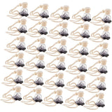 Maxbell 30pcs Empty Perfume Bottle Pendant Car Hanging Ornament Home Decor Flower