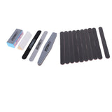 Maxbell 15 Piece Nail Polishing Buffing Sanding Bar Tools Set Model DIY Accessories