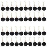 Maxbell 40pcs Mini Small Hanging Chalk Board Blackboard Memo Home Party Sign Packs