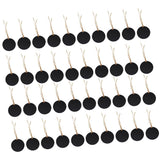 Maxbell 40pcs Mini Small Hanging Chalk Board Blackboard Memo Home Party Sign Packs