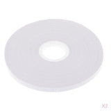 Maxbell 2 Rolls White Double Sided Tape Quilting Tape Wash Away Tape 21.8 Yards