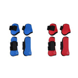 Maxbell 4 Pairs Horse Leg Boots Front Hind Leg Tendon Protect Equestrian