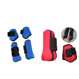 Maxbell 4 Pairs Horse Leg Boots Front Hind Leg Tendon Protect Equestrian