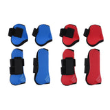 Maxbell 4 Pairs Horse Leg Boots Front Hind Leg Tendon Protect Equestrian