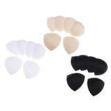 Maxbell 9 Pairs Soft Women's Triangle Bra Pads Inserts for Sports Bra Bikini