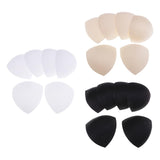 Maxbell 9 Pairs Soft Women's Triangle Bra Pads Inserts for Sports Bra Bikini
