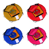 Maxbell Pink Freediving Buoy with Diver Flag for Diving, Spearfishing, Snorkeling