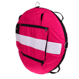 Maxbell Pink Freediving Buoy with Diver Flag for Diving, Spearfishing, Snorkeling