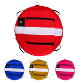 Maxbell Pink Freediving Buoy with Diver Flag for Diving, Spearfishing, Snorkeling