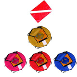 Maxbell Pink Freediving Buoy with Diver Flag for Diving, Spearfishing, Snorkeling