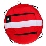 Maxbell Red Freediving Buoy with Diver Flag for Diving, Spearfishing, Snorkeling