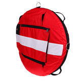 Maxbell Red Freediving Buoy with Diver Flag for Diving, Spearfishing, Snorkeling