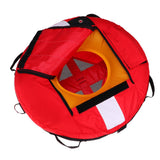 Maxbell Red Freediving Buoy with Diver Flag for Diving, Spearfishing, Snorkeling