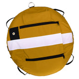 Maxbell Yellow Freediving Buoy with Diver Flag for Diving, Spearfishing, Snorkeling