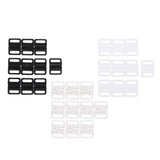 Maxbell 30 Pairs Plastic Bikini Bra Clips Hook Swimwear Clicker Bikini Accessories