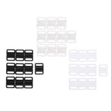 Maxbell 30 Pairs Plastic Bikini Bra Clips Hook Swimwear Clicker Bikini Accessories