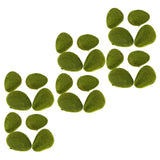 Maxbell 16x Moss Ball Decorative Stone Artificial Flocking Garden Plant Vase Filler