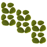 Maxbell 16x Moss Ball Decorative Stone Artificial Flocking Garden Plant Vase Filler