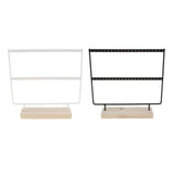Maxbell 2 Pieces 44 Holes Earrings Organizer Holder Necklaces Jewelry Display Rack