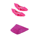 Maxbell Ice Hockey Figure Skate Terry Blade Covers Soakers Guards Cleaner Purple