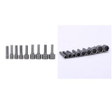 Maxbell 18Pieces/ 2Sets 5mm-13mm Hex Socket Sleeve Nozzles Nut Driver Set