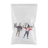 Maxbell 2Pcs 41cm Funny Clown Man Doll Wearing Clothes Halloween Ornament Kids Gift