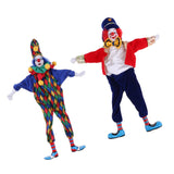 Maxbell 2Pcs 41cm Funny Clown Man Doll Wearing Clothes Halloween Ornament Kids Gift