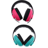 Maxbell 2Pieces Baby Ear Defenders Earmuffs Hearing Protection  Mint green + Rose