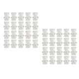 Maxbell 40pcs Bear Shaped   Foam Crafts Creative DIY Handmade Painted Crafts
