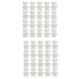Maxbell 40pcs Bear Shaped   Foam Crafts Creative DIY Handmade Painted Crafts