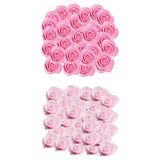 Maxbell 200pcs PE Foam Rose Flower Heads Artificial Rose Flowers DIY Decoration