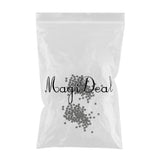 Maxbell 200 Pieces Black Glass Eyes Kits for Needle Felting Bear Dolls Toy 4mm & 5mm