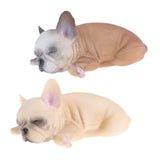 Maxbell 2pcs Sleeping Animal Model Figure Toys Figurine Home Decor French