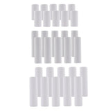 Maxbell 30 Pieces DIY Cylinder Shape Styrofoam Foam Material for Craft 120/90/63mm