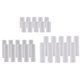 Maxbell 30 Pieces DIY Cylinder Shape Styrofoam Foam Material for Craft 120/90/63mm