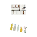 Maxbell 1/12 Dollhouse Miniature Kitchen Set Decor Doll House Decoration Accessories