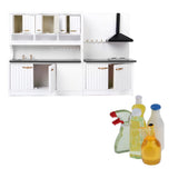 Maxbell 1/12 Dollhouse Miniature Kitchen Set Decor Doll House Decoration Accessories