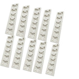 Maxbell 10Pcs Bowtie Fondant Cake Mould Silicone Candy Chocolate Mold Decor DIY