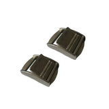 Maxbell 2Pieces 25mm 316 Stainless Steel Cam Buckle for Tie-Down Straps