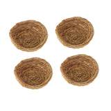 Maxbell Woven Natural Straw Bird Nest Cage Birdhouse/Bed House for Parrot Pigeon