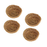 Maxbell Woven Natural Straw Bird Nest Cage Birdhouse/Bed House for Parrot Pigeon