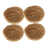 Maxbell Woven Natural Straw Bird Nest Cage Birdhouse/Bed House for Parrot Pigeon