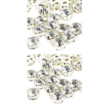 Maxbell 200x Handmade Diamante Sew On Crystal Rhinestone Beads Embellishment 7mm 8mm