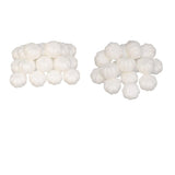Maxbell 40 Packs Halloween Pumpkin Polystyrene Foam Ornaments DIY Handmade Materials