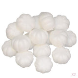 Maxbell 40 Packs Halloween Pumpkin Polystyrene Foam Ornaments DIY Handmade Materials
